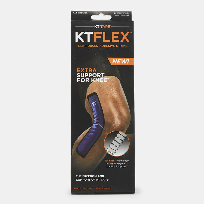 KT Tape KT Flex Reinforced Knee Support (8 Strips) Multi KT Tape KT Flex Reinforced Knee Support (8 Strips) Multi image number 1
