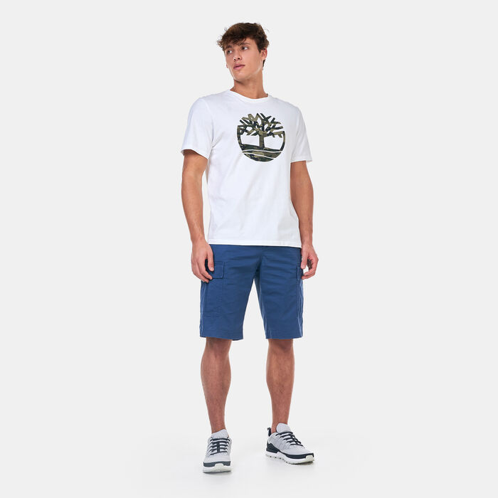 Timberland Men's Outdoor Heritage Cargo Shorts Blue Timberland Men's Outdoor Heritage Cargo Shorts Blue image number 2