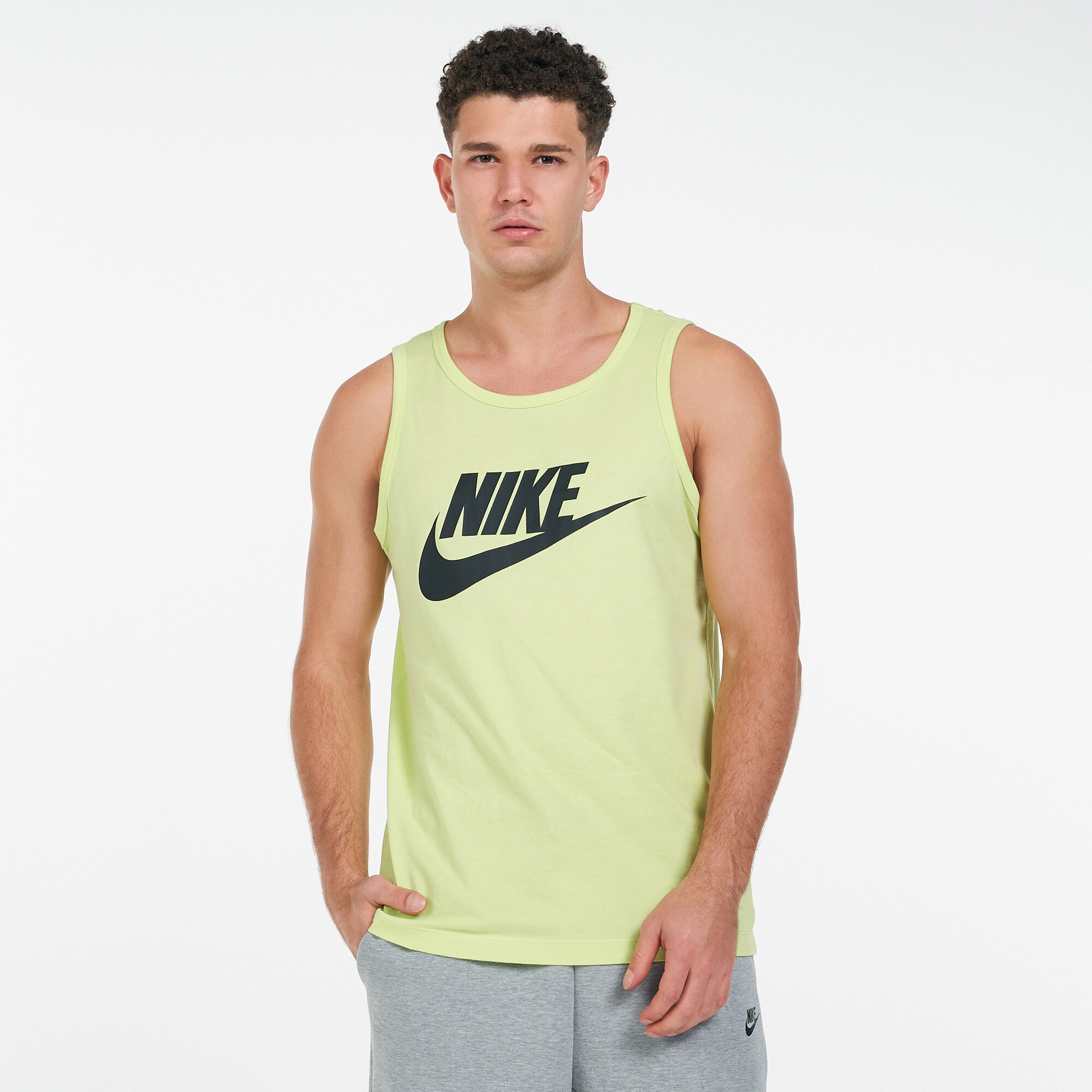 Nike yellow tank top