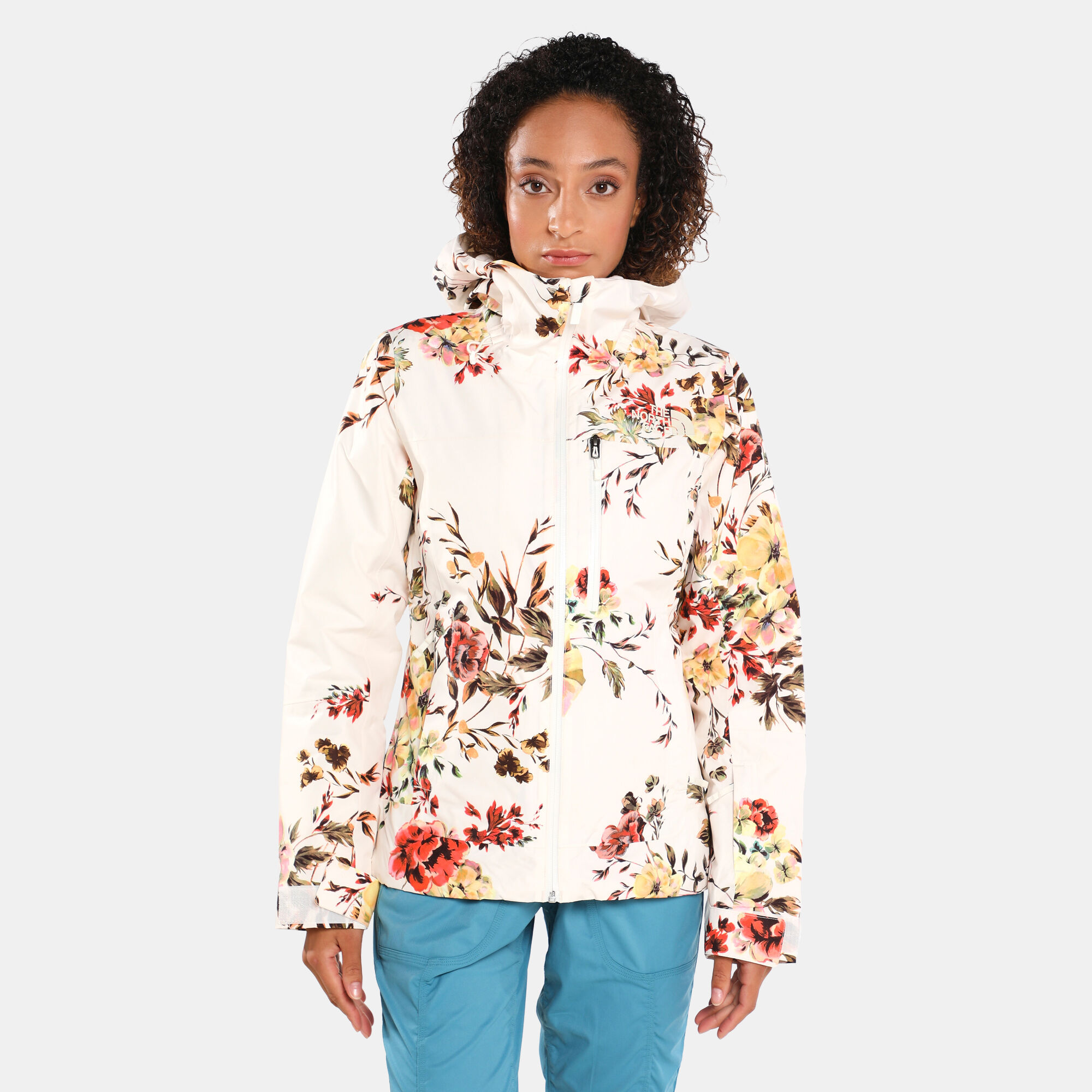North face floral ski jacket new arrivals