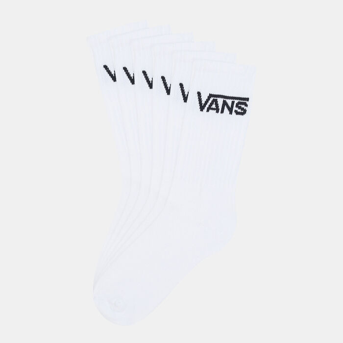 Vans Kids' Classic Socks (3 Pack) White Vans Kids' Classic Socks (3 Pack) White image number 0