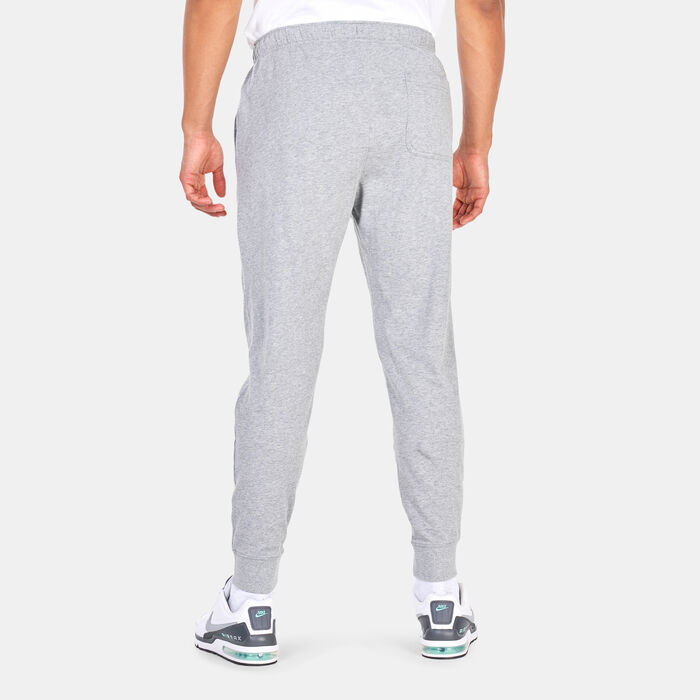 Nike Men's Sportswear Club Jersey Sweatpants Grey Nike Men's Sportswear Club Jersey Sweatpants Grey image number 1
