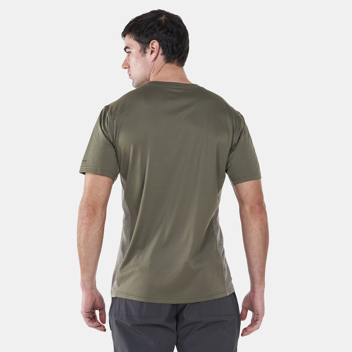 Columbia Men's Zero Ice Cirro-Cool™ T-Shirt Green Columbia Men's Zero Ice Cirro-Cool™ T-Shirt Green image number 1
