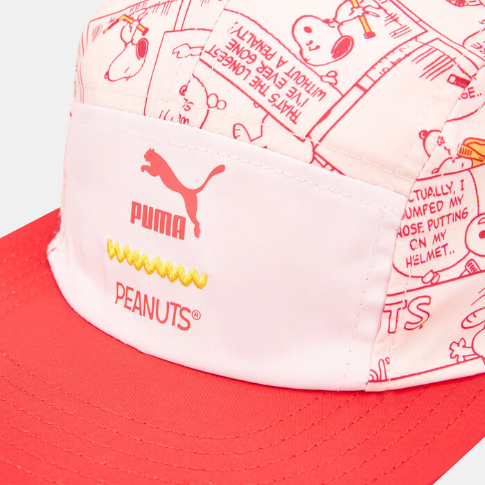 PUMA Kids' x Peanuts 5 Panel Cap Pink PUMA Kids' x Peanuts 5 Panel Cap Pink image number 2