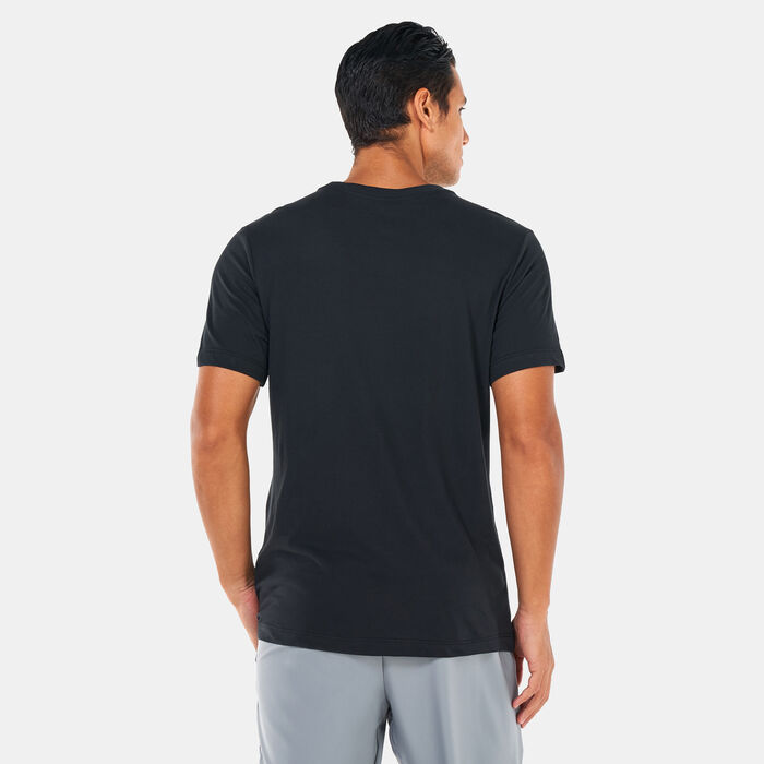 Nike Men's Dri-FIT Yoga 1 T-Shirt Black Nike Men's Dri-FIT Yoga 1 T-Shirt Black image number 1