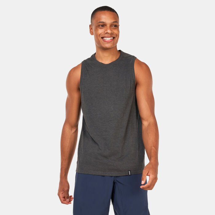 prAna Men's Prospect Heights Tank Top Black prAna Men's Prospect Heights Tank Top Black image number 0