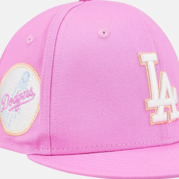 New Era Men's 9FIFTY Los Angeles Lakers Pastel Patch Cap Pink image number 2