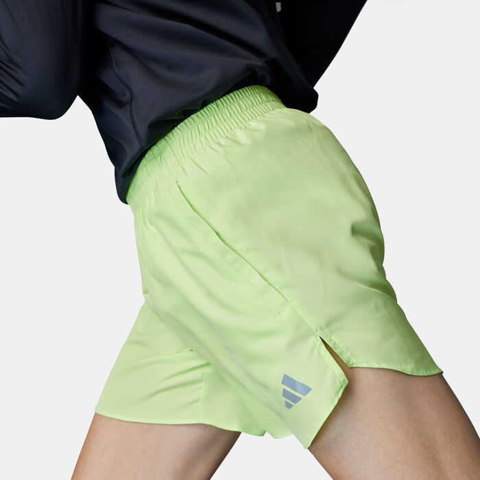 adidas Men's Run It Shorts Green image number 4