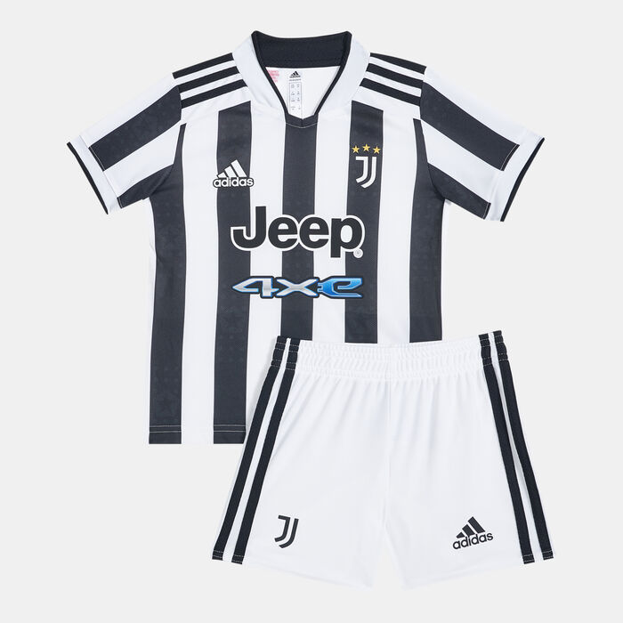 adidas Kids' Juventus Home Mini Kit - 2021/22 White adidas Kids' Juventus Home Mini Kit - 2021/22 White image number 0