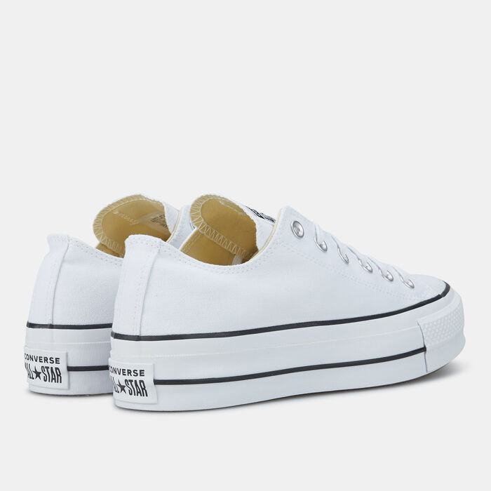 Converse Chuck Taylor All Star Platform Ox Unisex Shoe White Converse Chuck Taylor All Star Platform Ox Unisex Shoe White image number 2