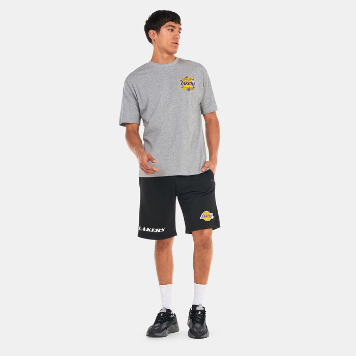 New Era Championship LA Lakers T-Shirt Grey New Era Championship LA Lakers T-Shirt Grey image number 2