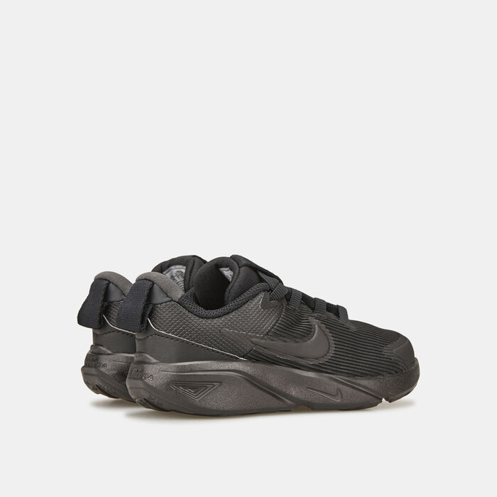 Nike Kids' Star Runner 4 Shoe (Baby And Toddler) Black image number 3