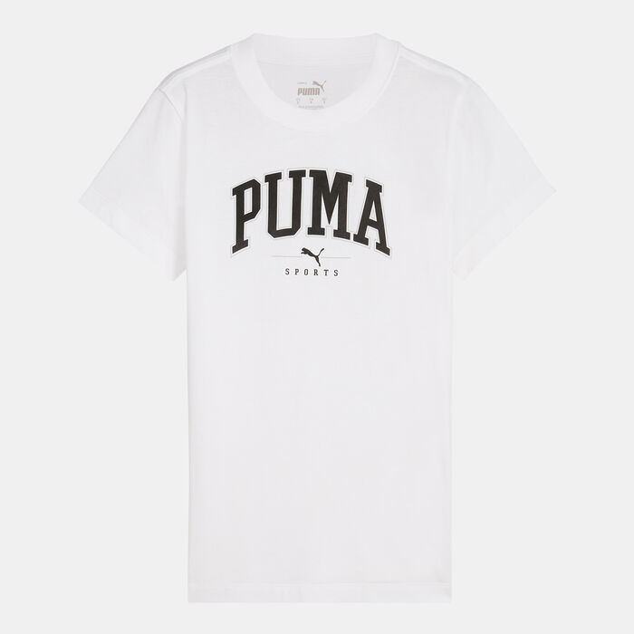 PUMA Women's Squad Graphic T-Shirt White image number 0