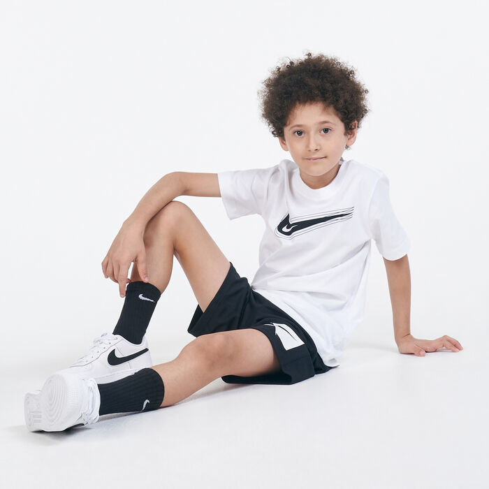 Nike Kids' Dri-FIT Training Shorts (Older Kids) Black Nike Kids' Dri-FIT Training Shorts (Older Kids) Black image number 2