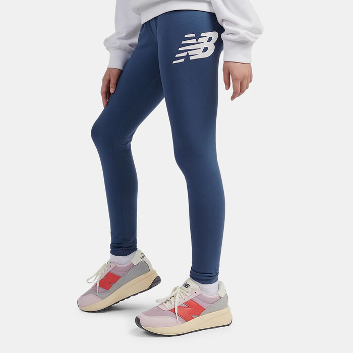 New Balance Kids' Small Logo Hoodie Blue image number 3