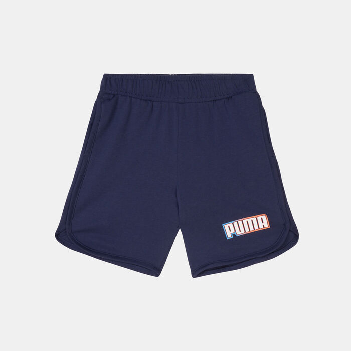 PUMA Kids' Alpha Shorts Blue PUMA Kids' Alpha Shorts Blue image number 0