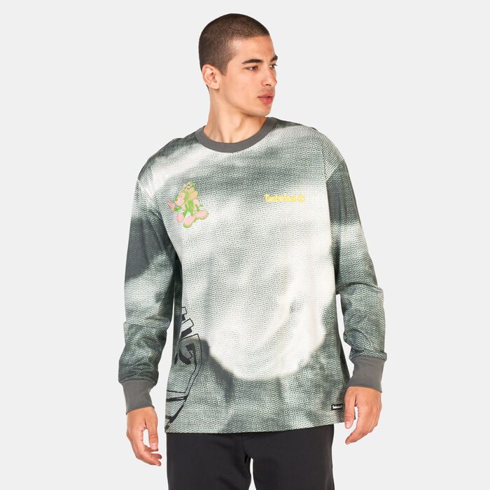 Timberland Men's x Billionaire Boys Club's Beeline Graphic T-Shirt Green Timberland Men's x Billionaire Boys Club's Beeline Graphic T-Shirt Green image number 0