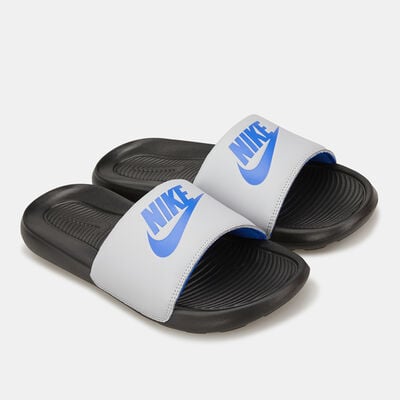 Nike Men's Victori One Slides Grey Nike Men's Victori One Slides Grey