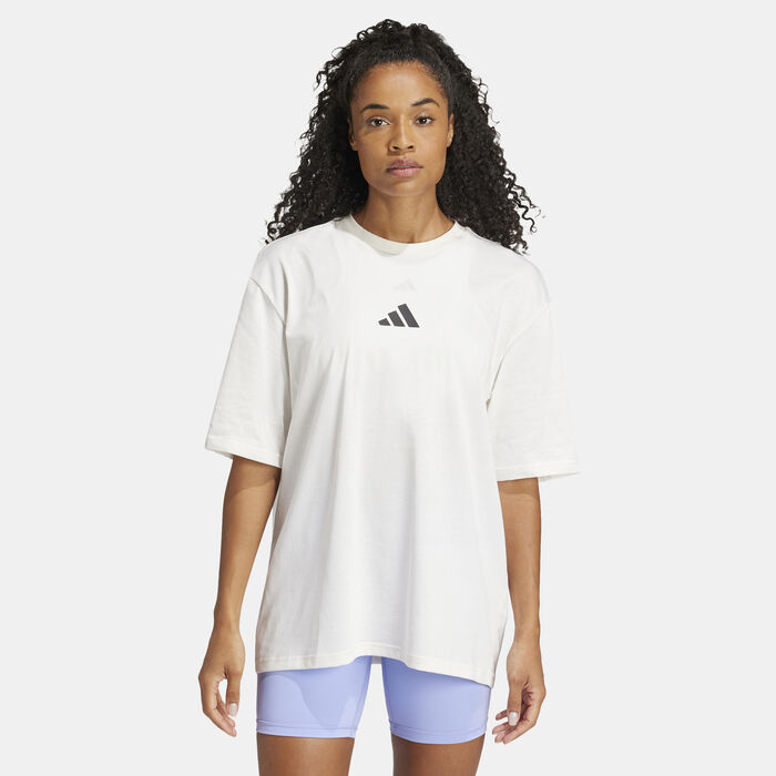 adidas Women's Strength Graphic T-Shirt White adidas Women's Strength Graphic T-Shirt White image number 0