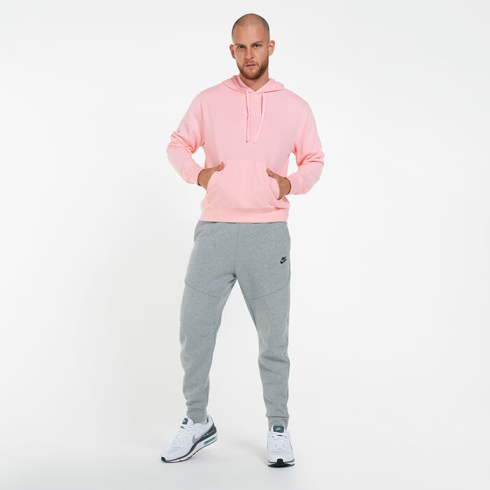 Nike Men's Paris Saint-Germain Fleece Hoodie Pink image number 2