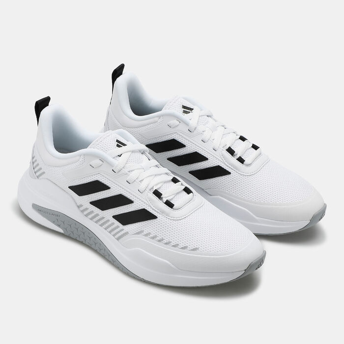 adidas Men's Trainer V Shoe White image number 1
