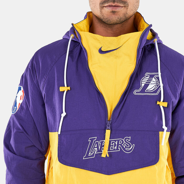 Nike Men's Los Angeles Lakers Courtside Jacket Purple Nike Men's Los Angeles Lakers Courtside Jacket Purple image number 3