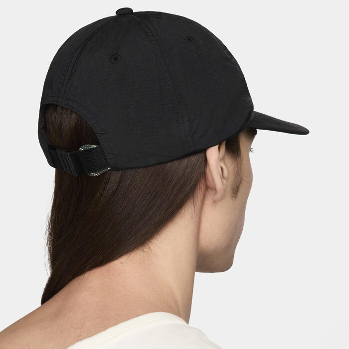 Nike Club Unstructured Flat Bill Outdoor Cap Black image number 1