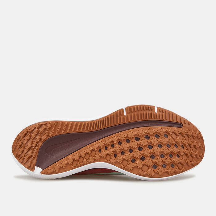 Nike Women's Air Winflo 9 Road Running Shoe Brown Nike Women's Air Winflo 9 Road Running Shoe Brown image number 3