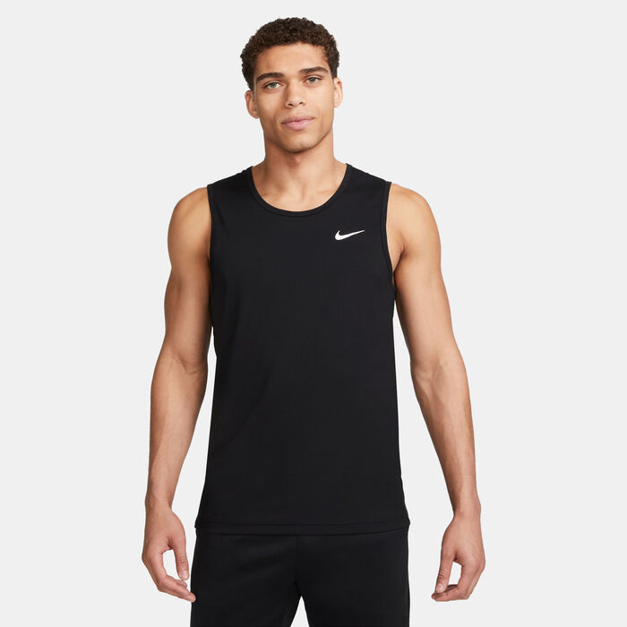 Nike Men's Dri-FIT Hyverse Fitness Tank Top Black Nike Men's Dri-FIT Hyverse Fitness Tank Top Black image number 0