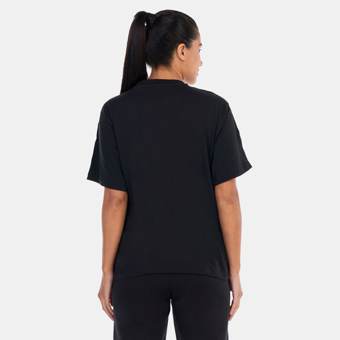 PUMA Women's Essentials Tape T-Shirt Black PUMA Women's Essentials Tape T-Shirt Black image number 1
