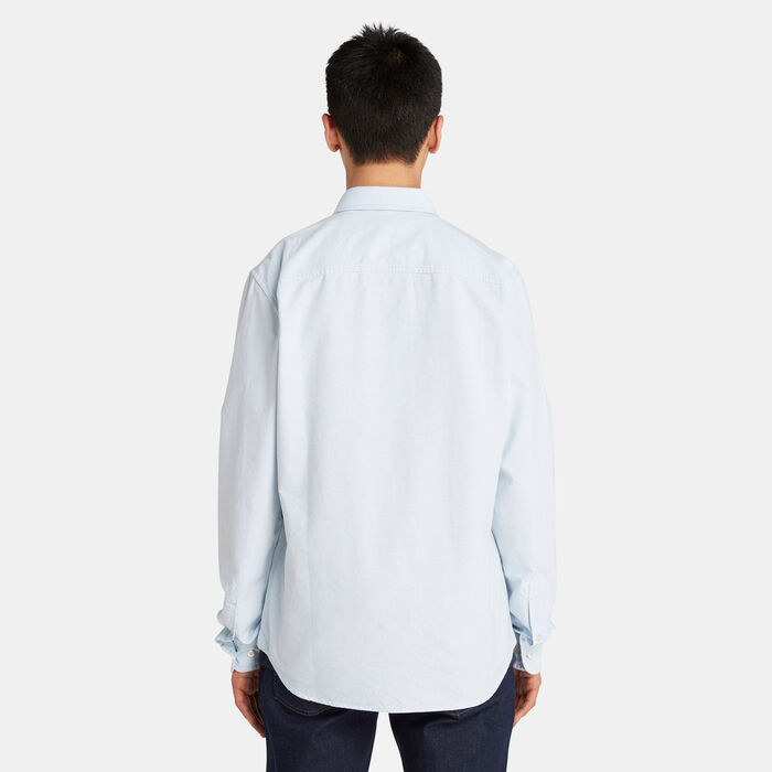 Timberland Men's Oxford Shirt Blue Timberland Men's Oxford Shirt Blue image number 1
