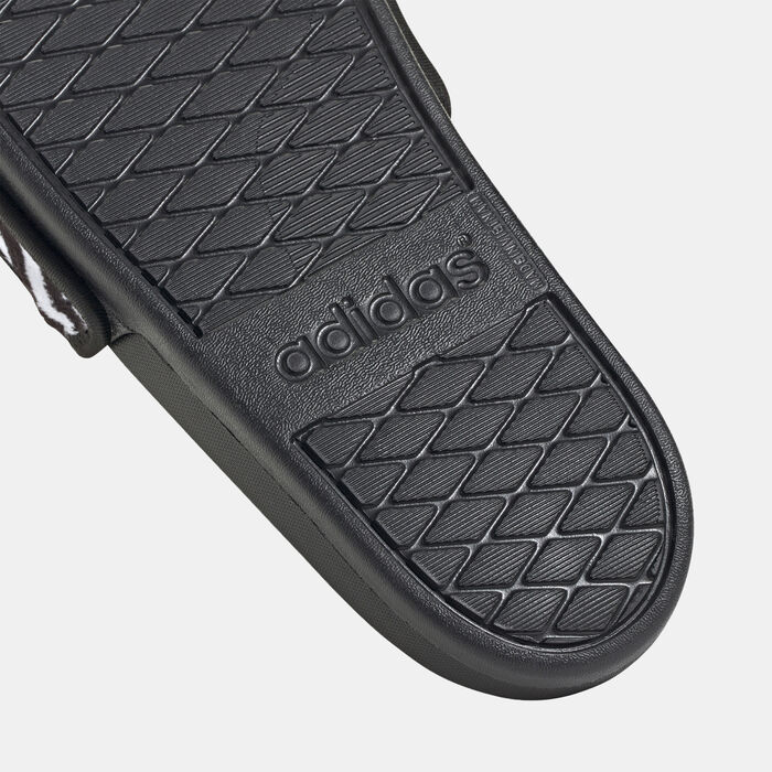 adidas Men's Adilette Comfort Slides Black adidas Men's Adilette Comfort Slides Black image number 4