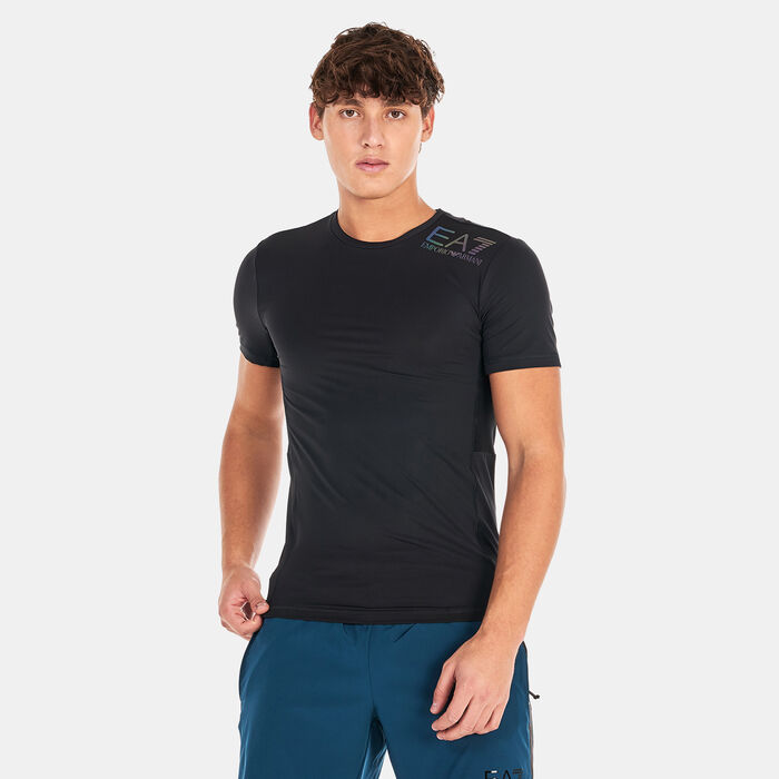 EA7 Emporio Armani Men's Vigor7 Training T-Shirt Black EA7 Emporio Armani Men's Vigor7 Training T-Shirt Black image number 0