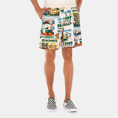 Vans Men's Eco Positivity Elastic 18-inch Shorts White