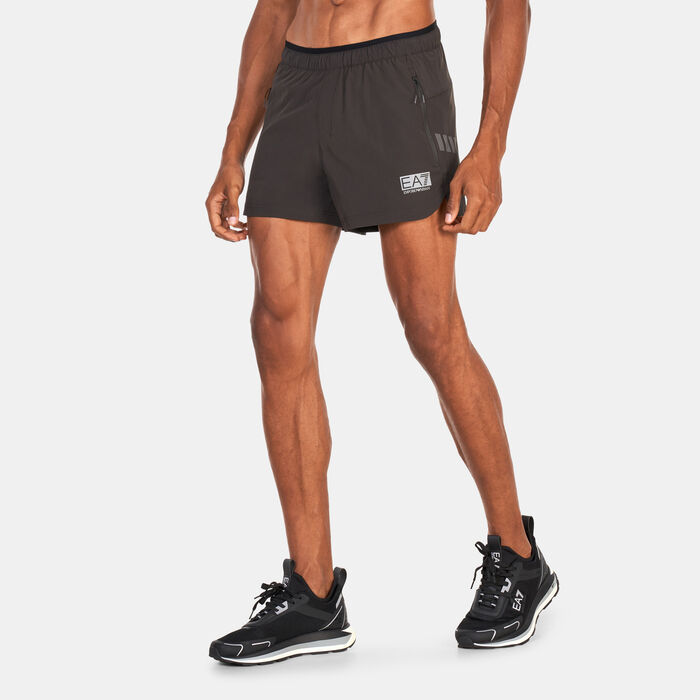 EA7 Emporio Armani Men's Ventus 7 Top Performance Shorts Grey EA7 Emporio Armani Men's Ventus 7 Top Performance Shorts Grey image number 0