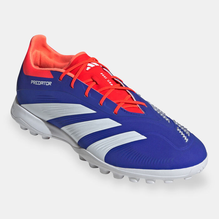 adidas Men's Predator Elite Turf Ground Football Shoes Blue image number 1