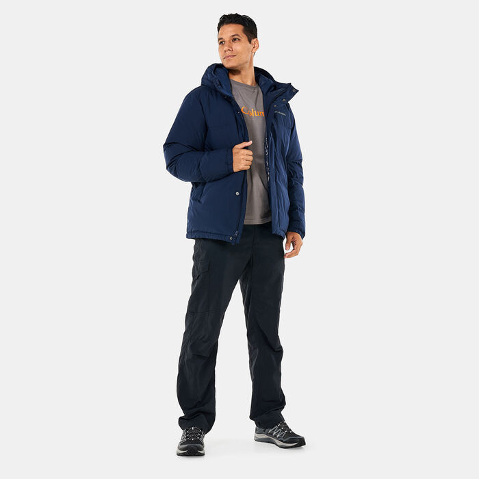 Columbia Men's Aldercrest™ Down Hooded Jacket Blue Columbia Men's Aldercrest™ Down Hooded Jacket Blue image number 2