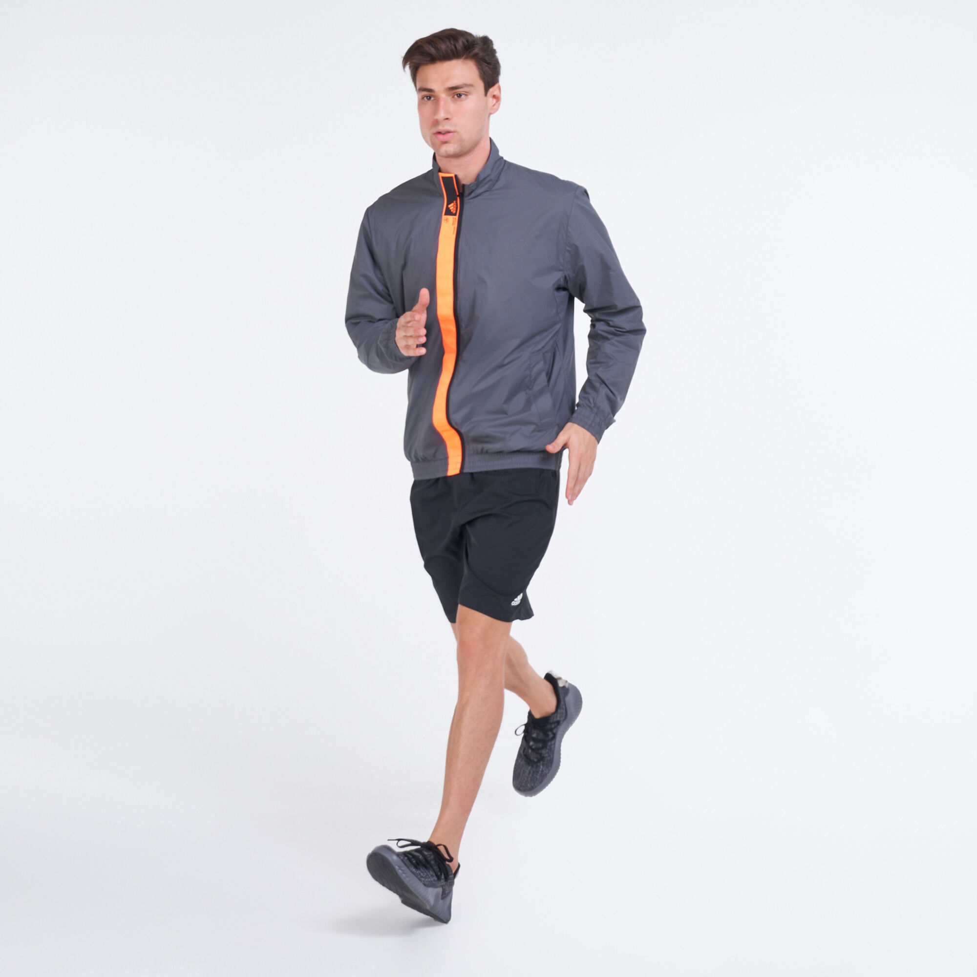 Adidas grid jacket top