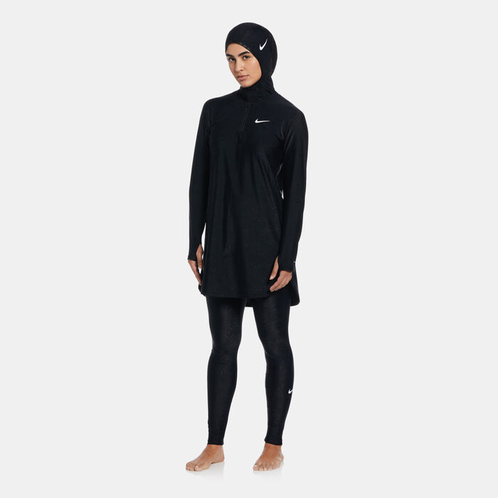 Nike Swim Women's Full Coverage Swimming Tunic Black image number 2