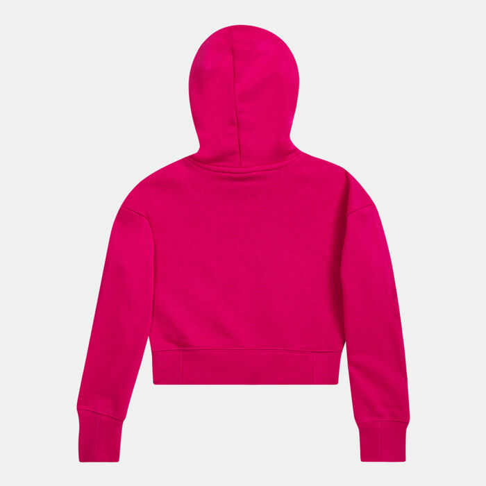Nike Kids' Sportswear Cropped Hoodie (Older Kids) Pink Nike Kids' Sportswear Cropped Hoodie (Older Kids) Pink image number 1