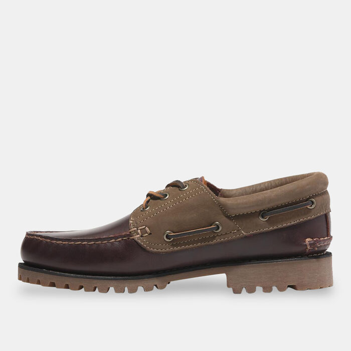 Timberland Men's Authentic Boat Shoes Pink Timberland Men's Authentic Boat Shoes Pink image number 2