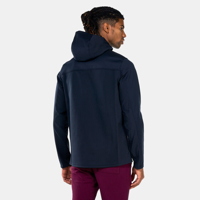 Under Armour Men's ColdGear® Infrared Shield Hooded Jacket Black Under Armour Men's ColdGear® Infrared Shield Hooded Jacket Black image number 1
