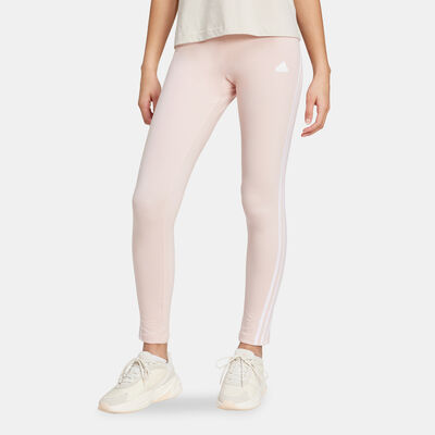 adidas Women's Future Icons 3-Stripes Leggings Pink
