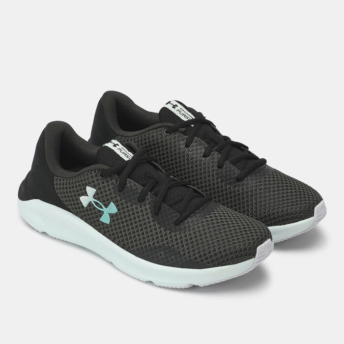Under Armour Women's UA Charged Pursuit 3 Shoe Grey Under Armour Women's UA Charged Pursuit 3 Shoe Grey image number 1