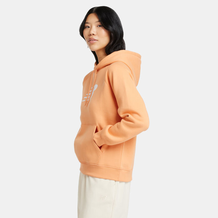 New Balance Women's Sport Logo Hoodie Blue New Balance Women's Sport Logo Hoodie Blue image number 2
