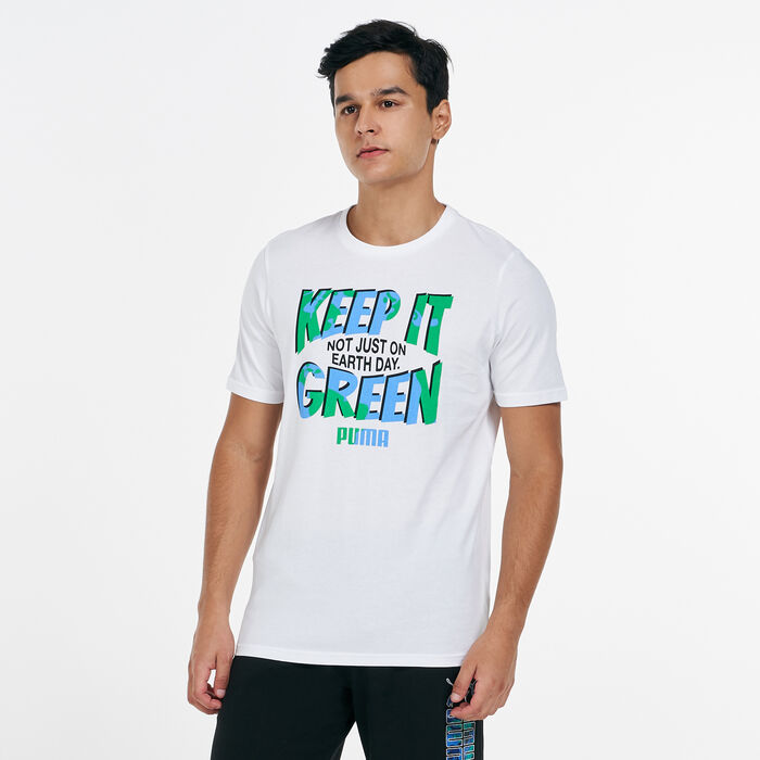 PUMA Men's Key Moments T-Shirt White PUMA Men's Key Moments T-Shirt White image number 0