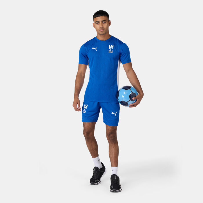 PUMA Men's Al Hilal Training Football Shorts Blue PUMA Men's Al Hilal Training Football Shorts Blue image number 2