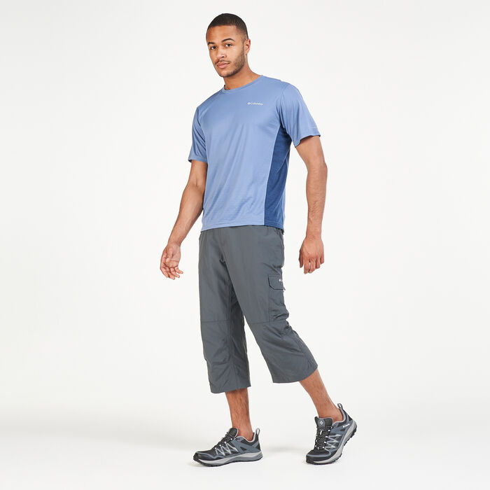 Columbia Men's Zero Ice Cirro-Cool™ T-Shirt Blue Columbia Men's Zero Ice Cirro-Cool™ T-Shirt Blue image number 2