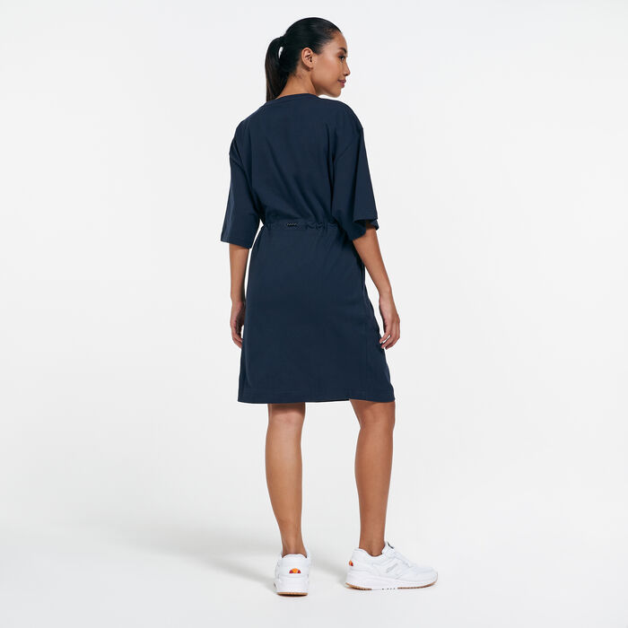 New Balance Women's Athletics T-Shirt Dress Black image number 1