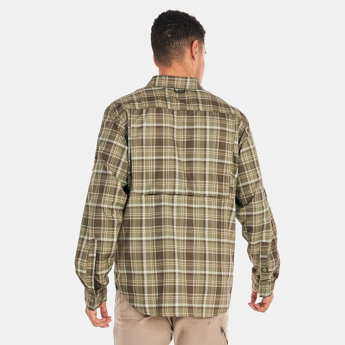 Columbia Men's Silver Ridge™ Utility Lite Plaid Shirt Green image number 1